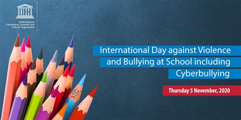 International day against violence and bullying at school including ...