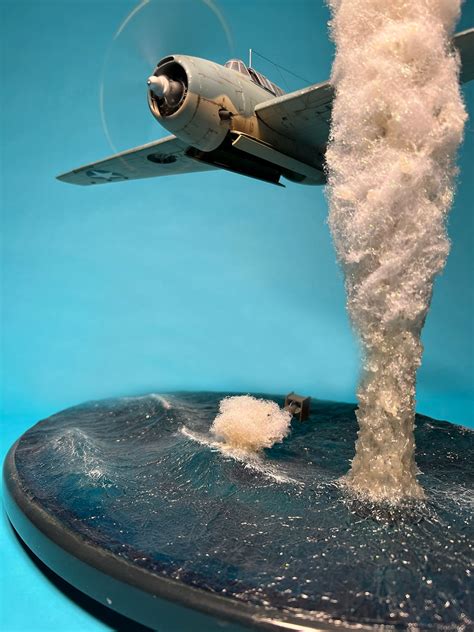 Enhancing The Explosion Splash On The Tbf 1 Avenger Battle Of Midway