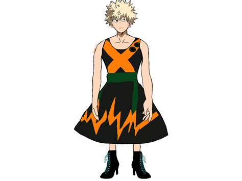 Katsuki Bakugou In A Dress Isabel G Illustrations Art Street