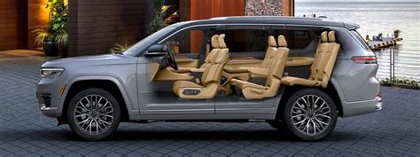 Jeep® Grand Cherokee L Interior Design Jeep® Nz