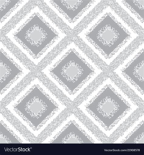 Gray Rhombus Carpet Seamless Pattern Royalty Free Vector