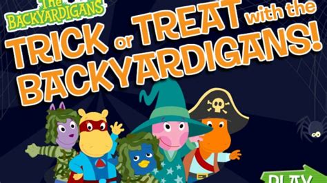 Backyardigans Halloween Trick Or Treat Game Youtube