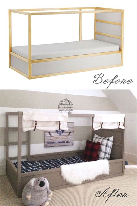 At long last, we have the plans for a toddler sized house bed playhouse! IKEA Kura Bed Hack: Option 2 with DIY Ball | Ikea kura bed ...