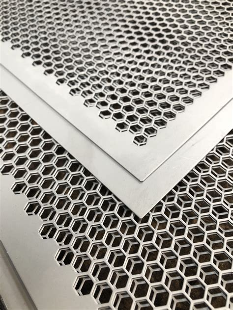 Fielden Hex Perf Perforated Metal Perforated Metal Panel Perforated