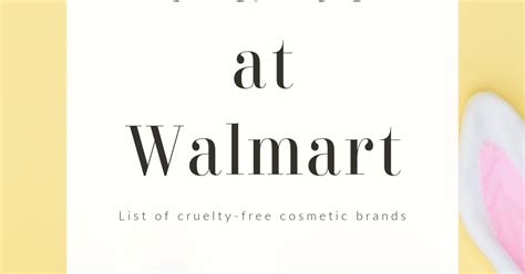 What are the best skin care products of 2021? CRUELTY FREE BRANDS AT WALMART (UPDATED 2021)
