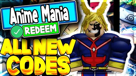 All New My Hero And Mythical Update Codes Anime Mania Roblox Youtube
