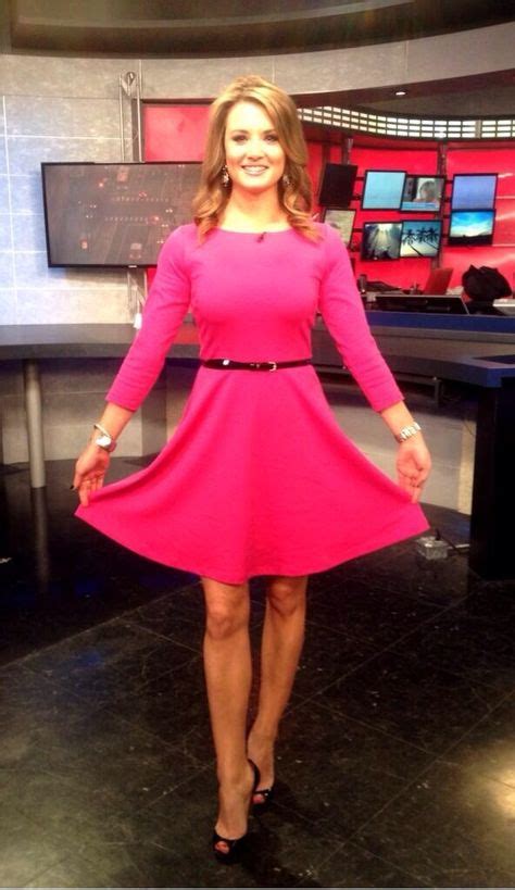 Jillian Mele Hot Dress Female News Anchors Beautiful Legs