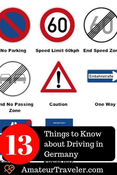 Driving In Germany 10 Things To Know Including German Road Signs