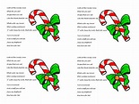 Candy Cane Poem about Jesus (Free Printable PDF Handout) Christmas ...