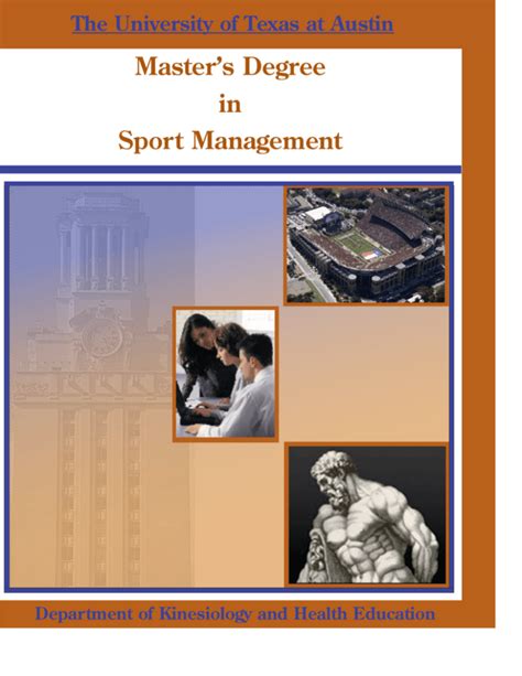 Masters Degree In Sport Management College Of Education