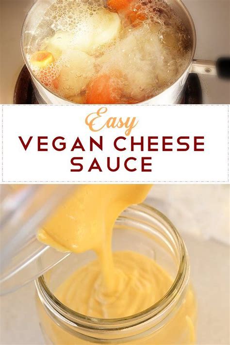 Easy Vegan Cheese Sauce Plant Based Recipe Planted365 Recipe