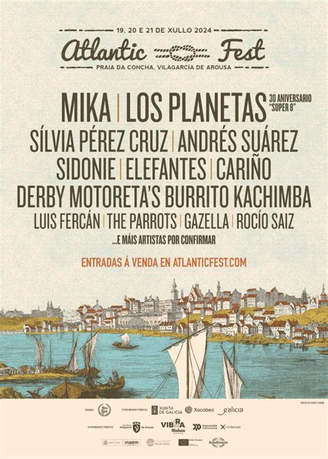 Atlantic Fest 2024 Desvela El Grueso De Su Cartel Mercadeo Pop