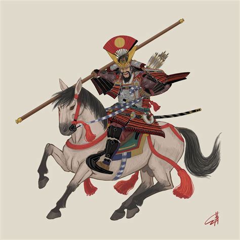 Toyotomi Hideyoshi On Horseback Artofit