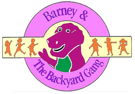 Barney And The Backyard Gang Logo Recreation By Bislovebislife On