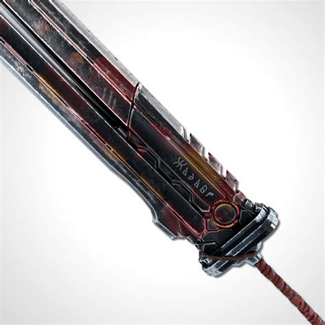 Heavy Full Metal Sword Remake Free 3d Model In Sci Fi 3dexport