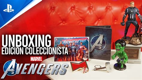 Unboxing Edición Coleccionista Marvels Avengers Conexión Playstation