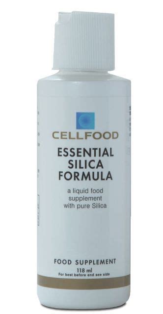 Cellfood oxygen gel is specially formulated to take advantage of the dramatic topical benefits of cellfood. CELLFOOD SILICA from Cellfood Direct