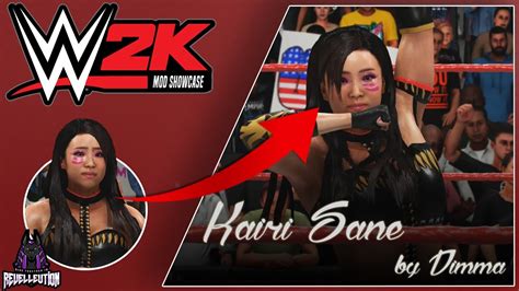 WWE 2K Mod Showcase Kairi Sane Update WWE2KMods WWE KairiSane