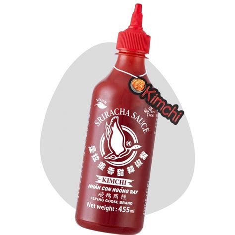 Flying Goose Sriracha Sauce 455ml Kimchi Sriracha