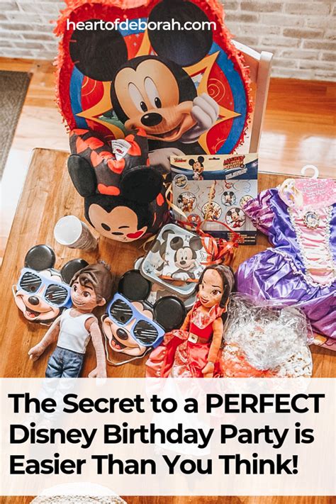 The Secret To Throwing A Perfect Birthday Party Without Stress Disney