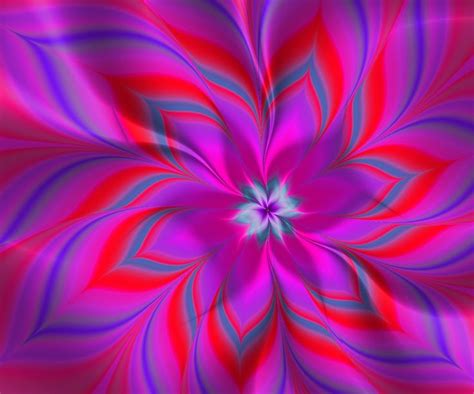 Purple By Annelouisa On Deviantart Flower Art Purple Fractals