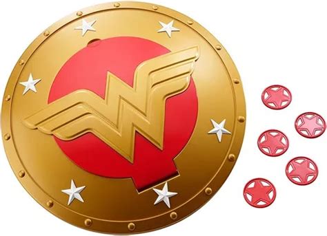 Dc Super Heroes Girls Escudo Wonder Woman Justice Shield Meses Sin Intereses