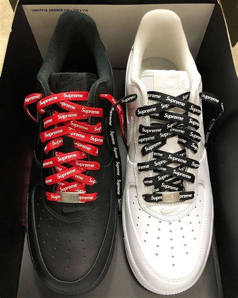 This Supreme X Nike Air Force 1 Lace Swap Is 📷