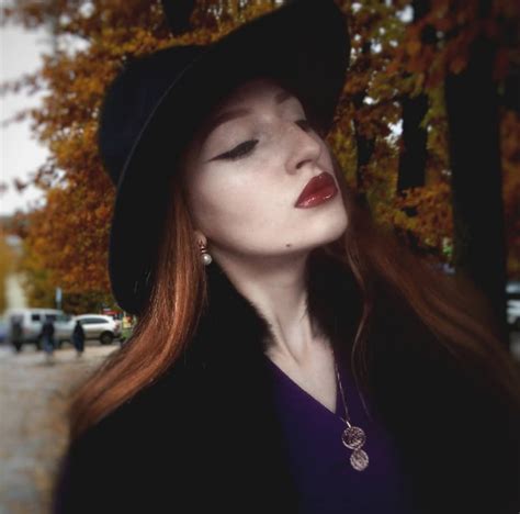 Classify Redhead Gothic Russian Girl Christina Clementia