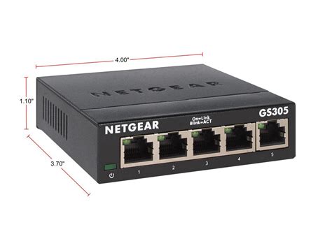 Netgear 5 Port Gigabit Ethernet Unmanaged Switch