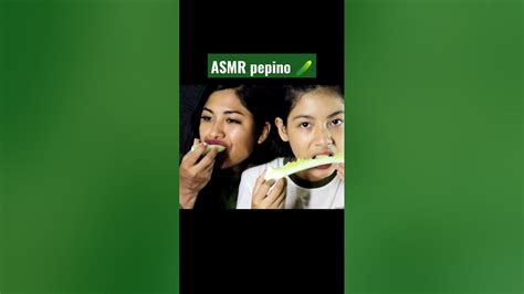 Comiendo Pepino Pepino Refrescante Asmr Mukbang Comer Asmrpepino Youtube