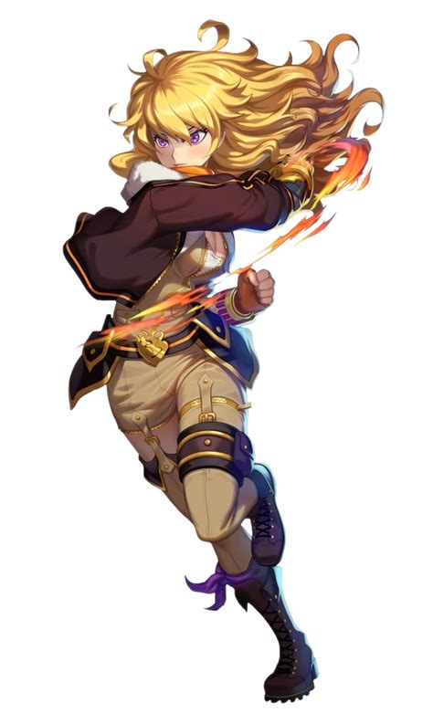 Yang Xiao Long Render 3 By Evilgokkucrack577 On Deviantart Rendering Deviantart Character