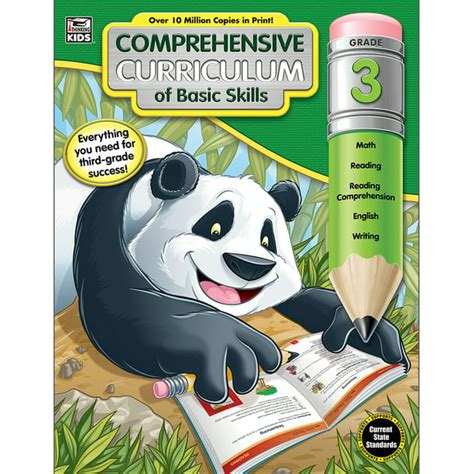 Comprehensive Curriculum Of Basic Skills Workbook 3rd Grade 544pgs