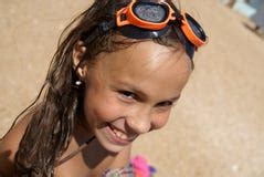 Preteen Girl On Sea Beach Stock Image Image Of Expression