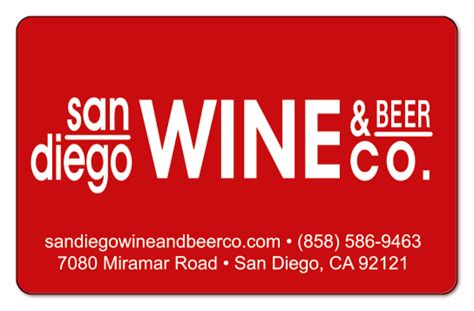 We did not find results for: San Diego Wine & Beer Co. | Gift Cards
