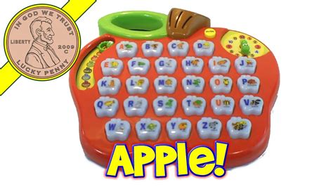 Vtech Preschool Learning Alphabet Apple 26 Sounds Musical Time Clock