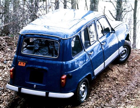 Renault 4 Gtl Sinpar 4x4 1975 4x4 Automobile Tilbury Cars And