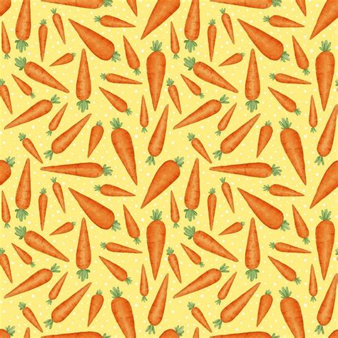 Easter Fabric By The Yard Easter Fun Carrot Toss Henry Etsy