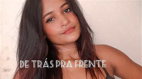 De trás pra frente Paula Aguiar Cover YouTube