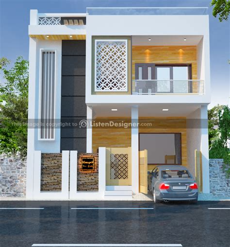 Indian House Design Front View