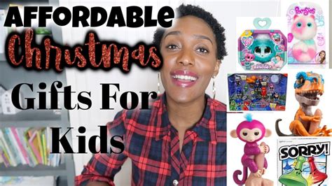 AFFORDABLE Christmas Gift Guide for Kids Under / GIFT Ideas / Top Toys