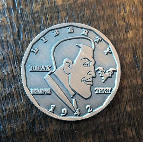Two Face Coin Un Scratched Side Animated Series Style Red Hood