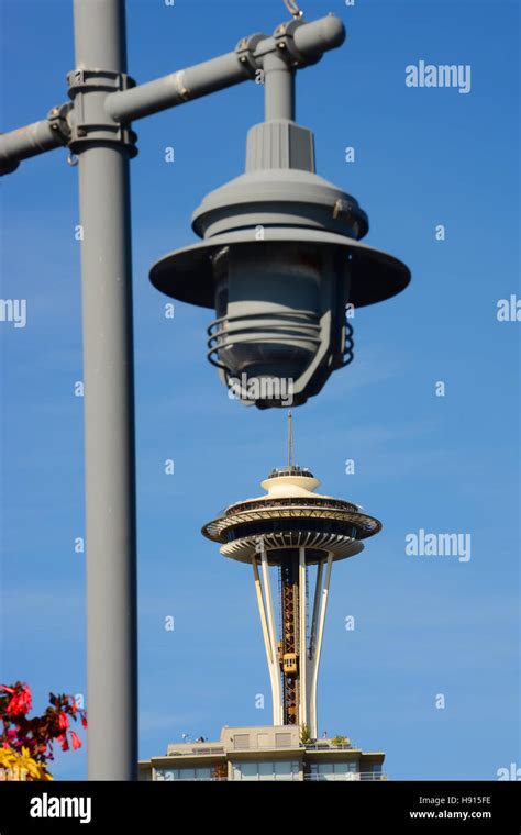 Space Needle Seattle Washington State Stock Photo Alamy