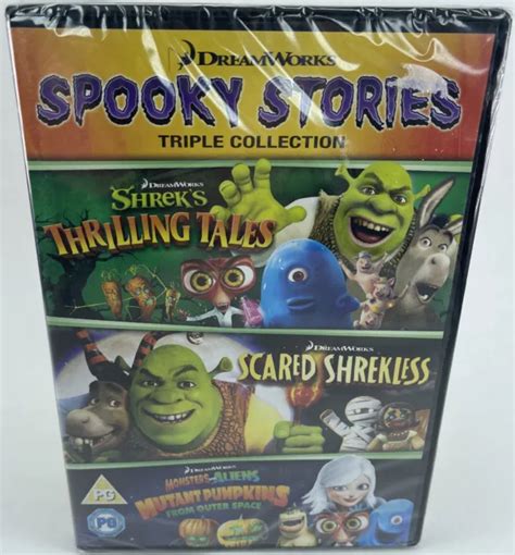 Dreamworks Spooky Stories Triple Collection New And Sealed Dvd C4 £