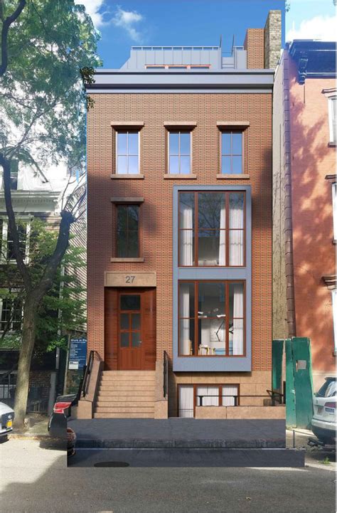 Updated Renderings Revealed For A Private Townhouse At 27 Cranberry