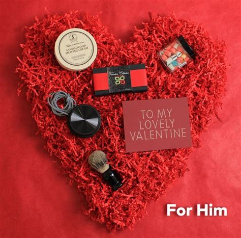 Looking for a valentines gift for your guy? Romance-Inspiring Gift Packs : Valentine's day gift boxes