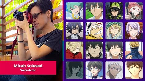 Happy Birthday Micah Solusod Voice Actor Actors The Voice