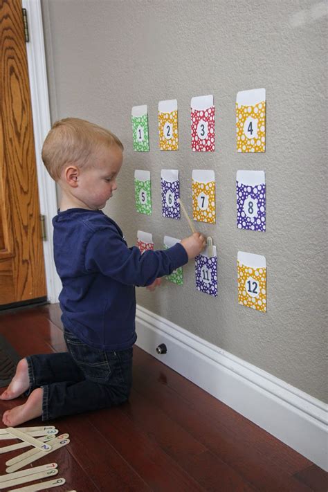 Toddler Approved Number Pocket Game For Toddlers And Preschoolers