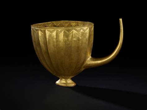 Ancient Gold Drinking Cup Unveiled At Melbourne