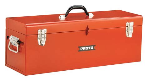 Proto Steel Portable Tool Box 9 12 In Overall Height 26 In Overall