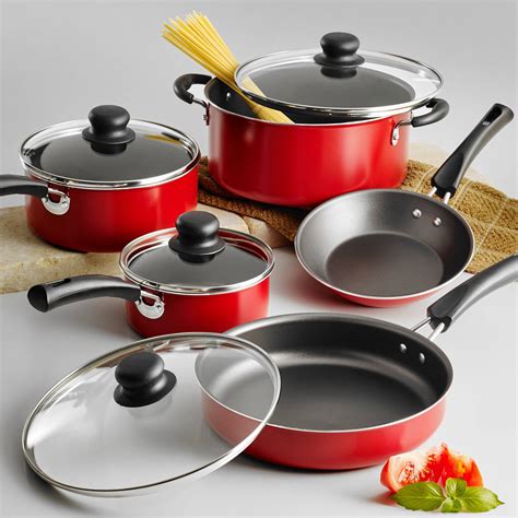 Tramontina Genuine Cooking Non Stick 9 Piece Pots And Pans Cookware Set